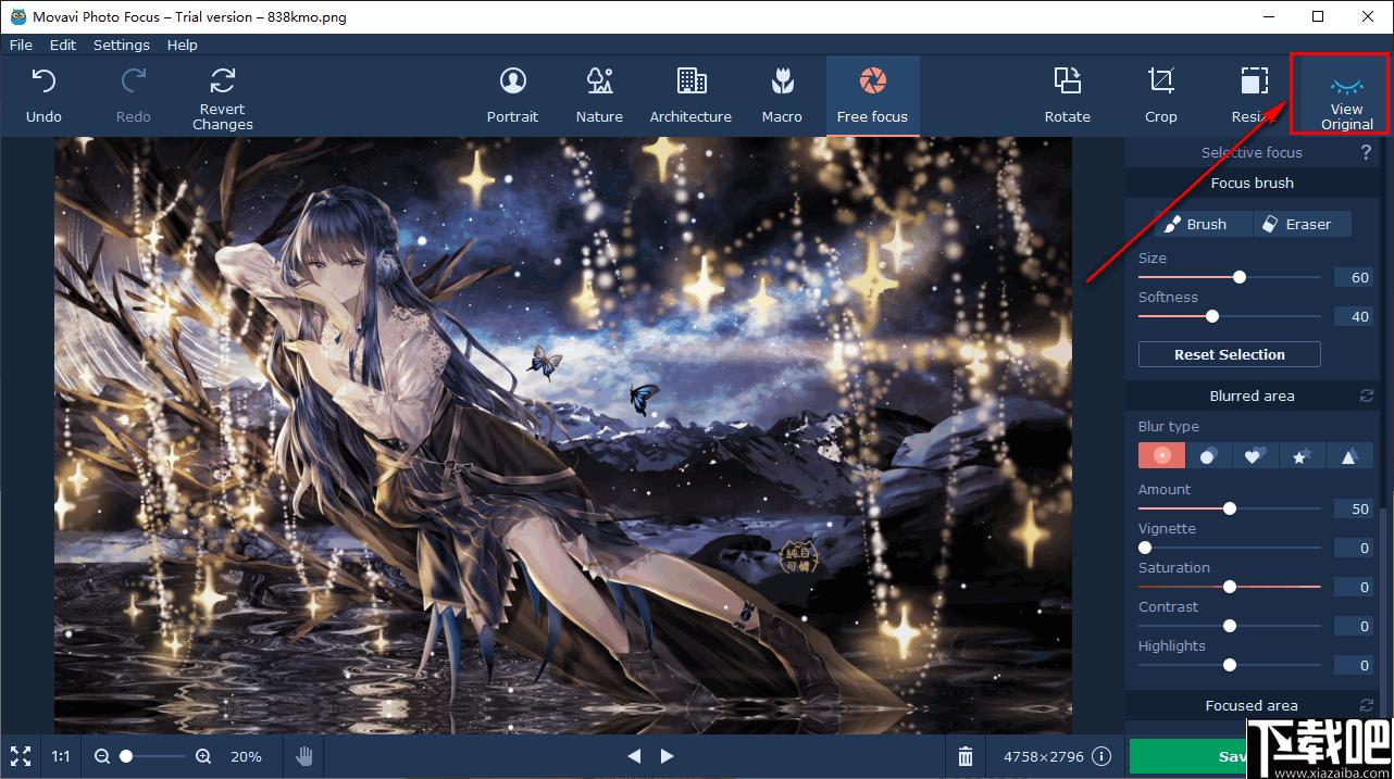 Movavi Photo Focus下载,图像处理,图像调整