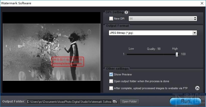 Watermark Software下载,照片添加水印软件,图像处理,加水印